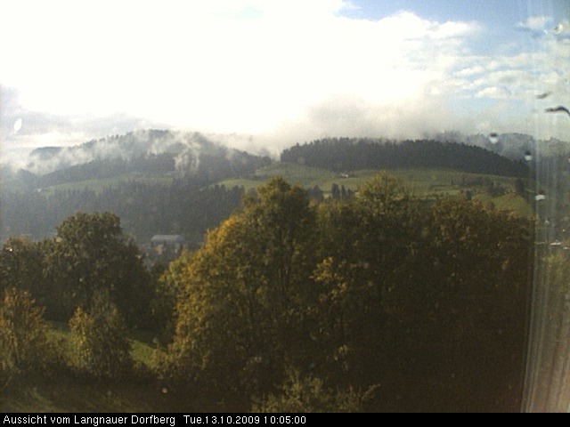 Webcam-Bild: Aussicht vom Dorfberg in Langnau 20091013-100500