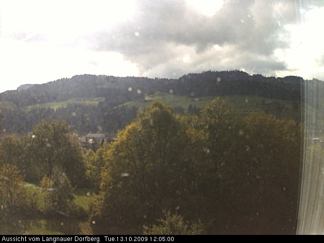 Webcam-Bild: Aussicht vom Dorfberg in Langnau 20091013-120500