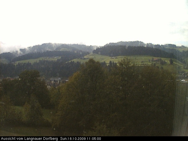 Webcam-Bild: Aussicht vom Dorfberg in Langnau 20091018-110500