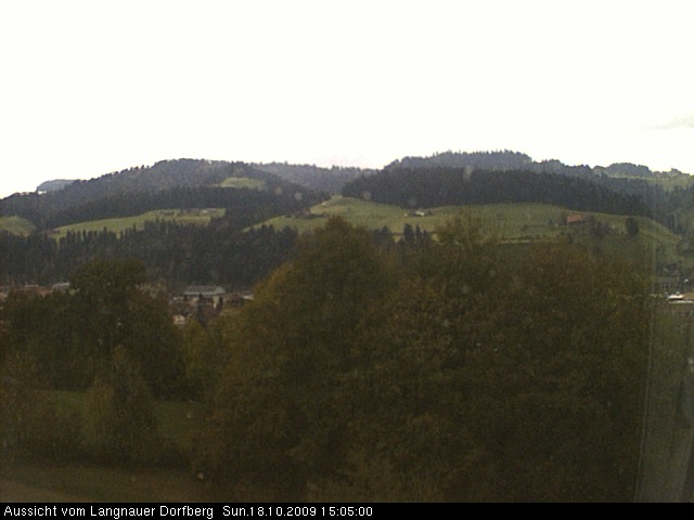 Webcam-Bild: Aussicht vom Dorfberg in Langnau 20091018-150500