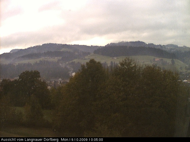 Webcam-Bild: Aussicht vom Dorfberg in Langnau 20091019-100500