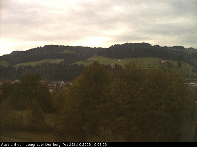 Webcam-Bild: Aussicht vom Dorfberg in Langnau 20091021-100500