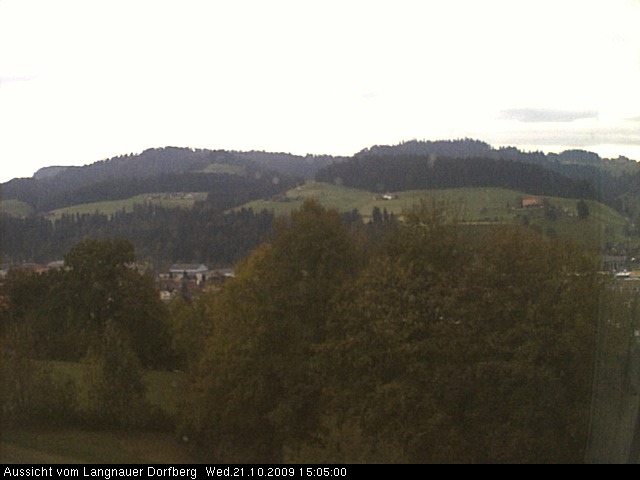 Webcam-Bild: Aussicht vom Dorfberg in Langnau 20091021-150500