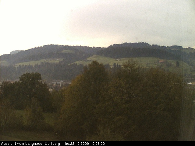 Webcam-Bild: Aussicht vom Dorfberg in Langnau 20091022-100500
