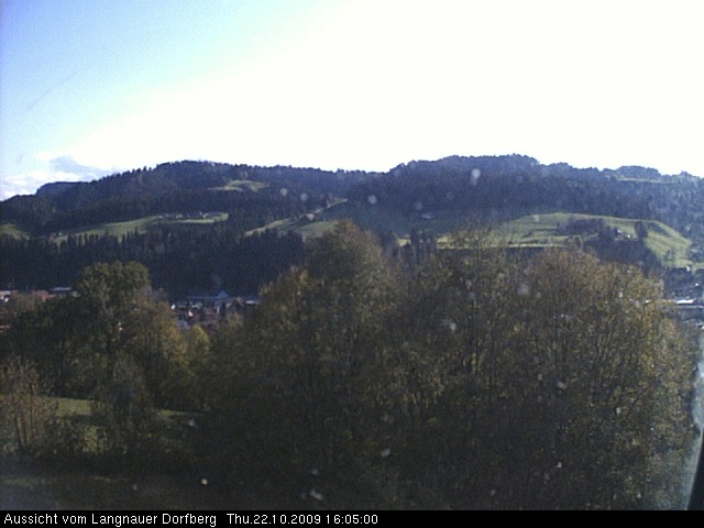 Webcam-Bild: Aussicht vom Dorfberg in Langnau 20091022-160500