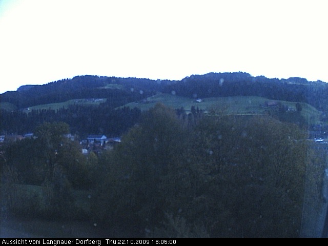 Webcam-Bild: Aussicht vom Dorfberg in Langnau 20091022-180500