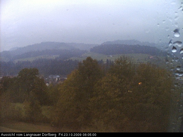Webcam-Bild: Aussicht vom Dorfberg in Langnau 20091023-080500