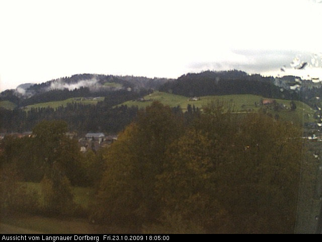 Webcam-Bild: Aussicht vom Dorfberg in Langnau 20091023-180500