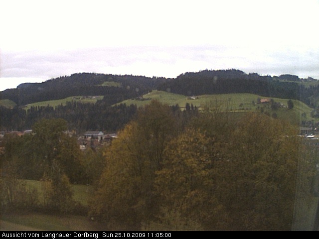 Webcam-Bild: Aussicht vom Dorfberg in Langnau 20091025-110500