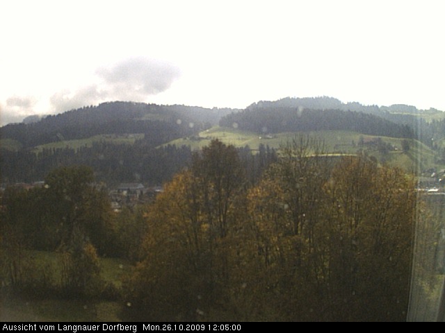 Webcam-Bild: Aussicht vom Dorfberg in Langnau 20091026-120500
