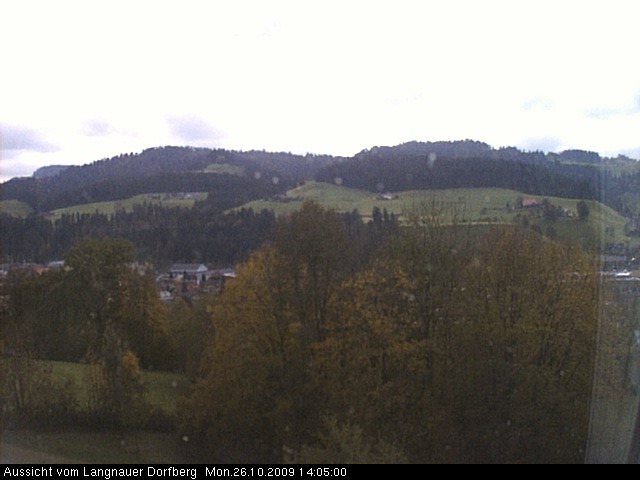 Webcam-Bild: Aussicht vom Dorfberg in Langnau 20091026-140500