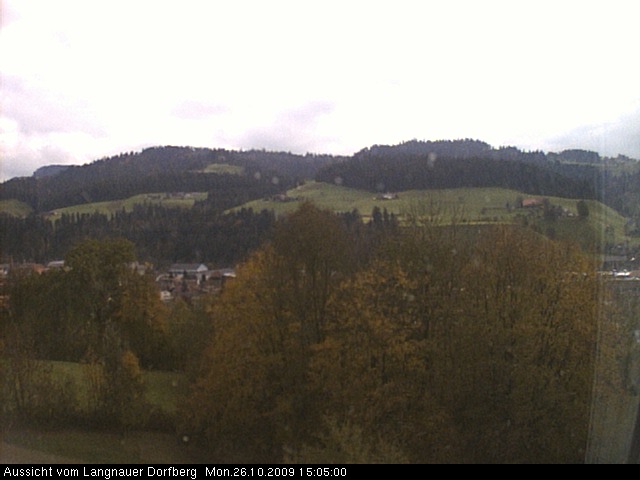 Webcam-Bild: Aussicht vom Dorfberg in Langnau 20091026-150500