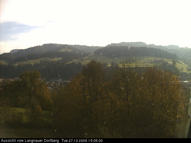 Webcam-Bild: Aussicht vom Dorfberg in Langnau 20091027-150500