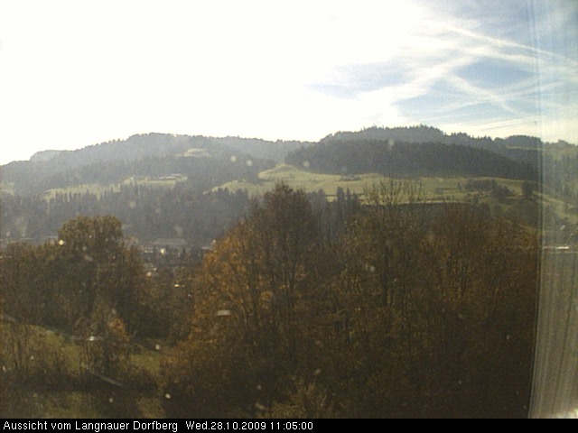Webcam-Bild: Aussicht vom Dorfberg in Langnau 20091028-110500