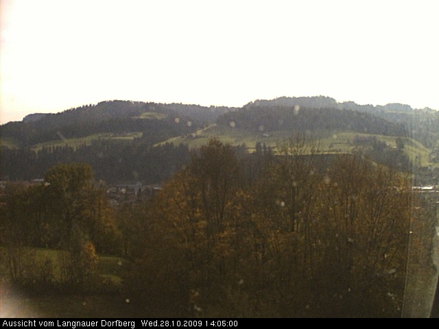 Webcam-Bild: Aussicht vom Dorfberg in Langnau 20091028-140500