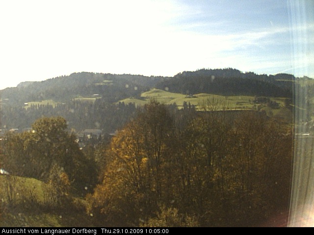 Webcam-Bild: Aussicht vom Dorfberg in Langnau 20091029-100500