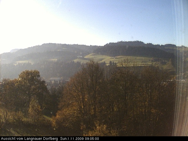 Webcam-Bild: Aussicht vom Dorfberg in Langnau 20091101-090500