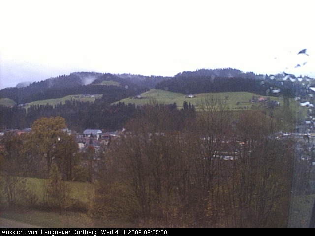 Webcam-Bild: Aussicht vom Dorfberg in Langnau 20091104-090500