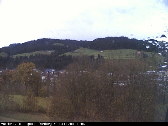Webcam-Bild: Aussicht vom Dorfberg in Langnau 20091104-100500