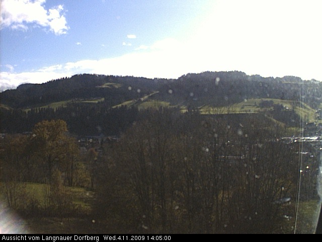 Webcam-Bild: Aussicht vom Dorfberg in Langnau 20091104-140500