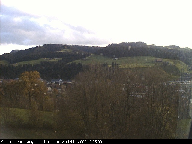 Webcam-Bild: Aussicht vom Dorfberg in Langnau 20091104-160500