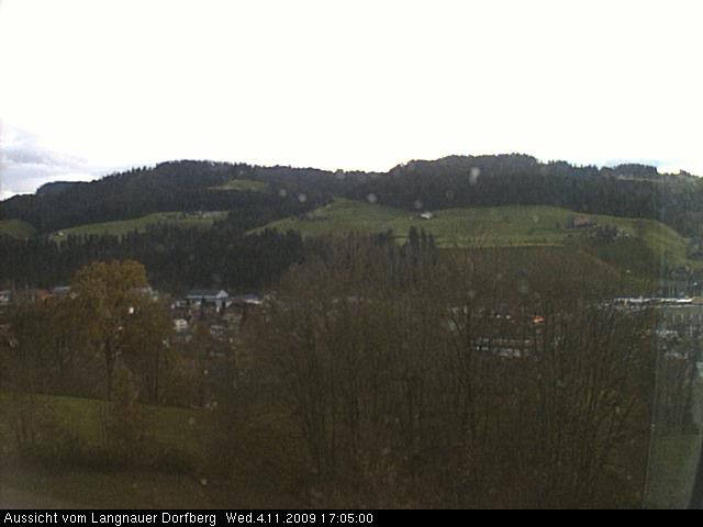 Webcam-Bild: Aussicht vom Dorfberg in Langnau 20091104-170500