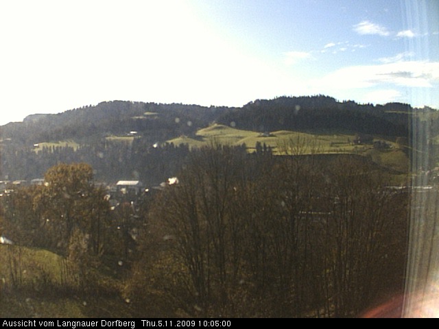 Webcam-Bild: Aussicht vom Dorfberg in Langnau 20091105-100500