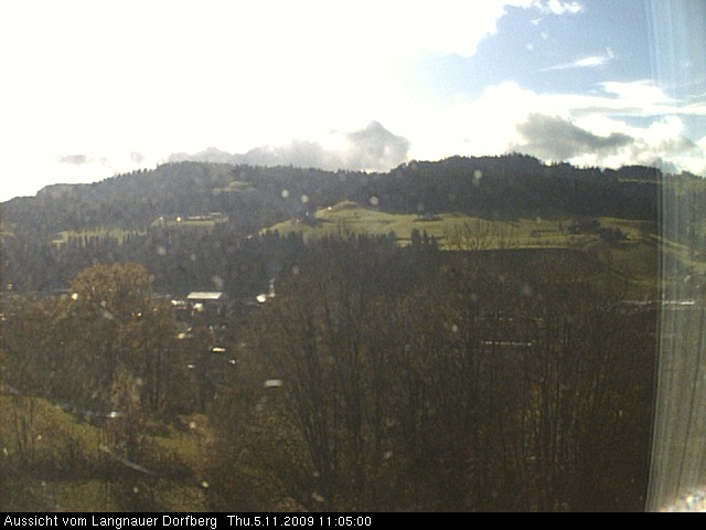 Webcam-Bild: Aussicht vom Dorfberg in Langnau 20091105-110500