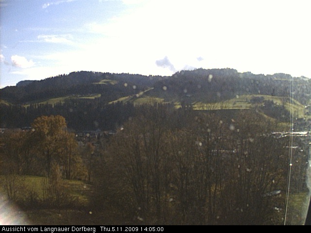 Webcam-Bild: Aussicht vom Dorfberg in Langnau 20091105-140500