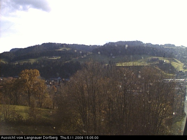 Webcam-Bild: Aussicht vom Dorfberg in Langnau 20091105-150500