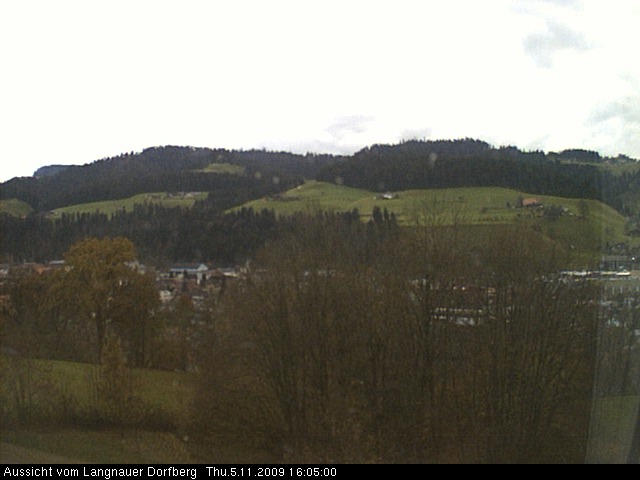 Webcam-Bild: Aussicht vom Dorfberg in Langnau 20091105-160500