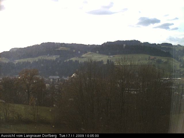 Webcam-Bild: Aussicht vom Dorfberg in Langnau 20091117-100500