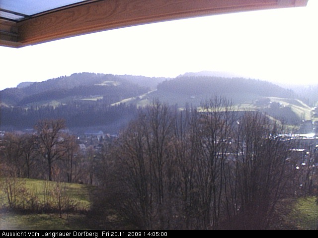 Webcam-Bild: Aussicht vom Dorfberg in Langnau 20091120-140500