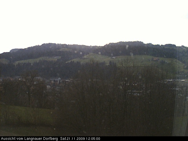 Webcam-Bild: Aussicht vom Dorfberg in Langnau 20091121-120500