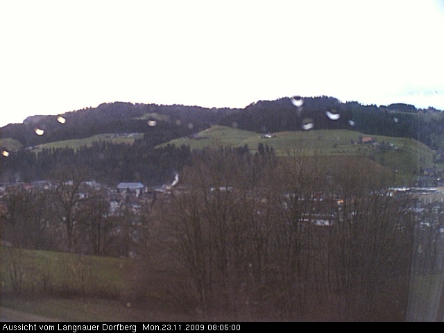 Webcam-Bild: Aussicht vom Dorfberg in Langnau 20091123-080500