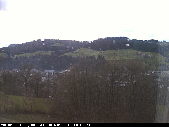 Webcam-Bild: Aussicht vom Dorfberg in Langnau 20091123-090500