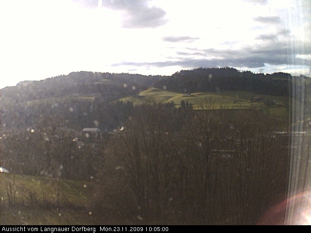 Webcam-Bild: Aussicht vom Dorfberg in Langnau 20091123-100500