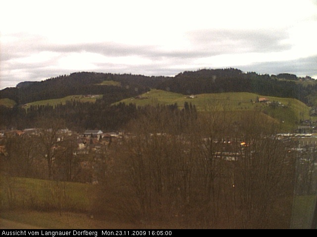 Webcam-Bild: Aussicht vom Dorfberg in Langnau 20091123-160500