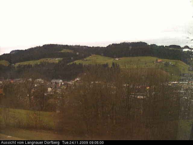 Webcam-Bild: Aussicht vom Dorfberg in Langnau 20091124-090500