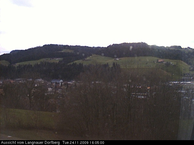 Webcam-Bild: Aussicht vom Dorfberg in Langnau 20091124-160500