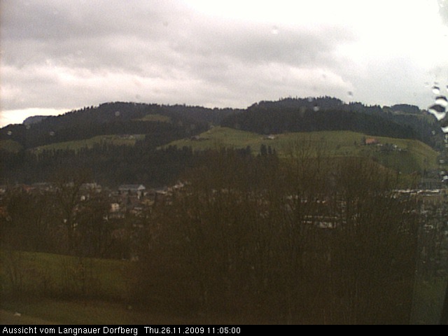 Webcam-Bild: Aussicht vom Dorfberg in Langnau 20091126-110500