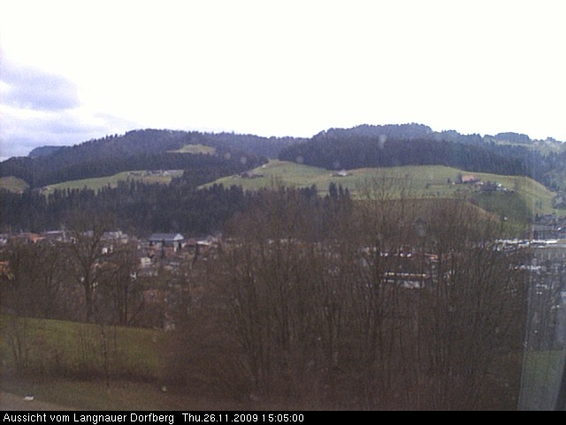 Webcam-Bild: Aussicht vom Dorfberg in Langnau 20091126-150500