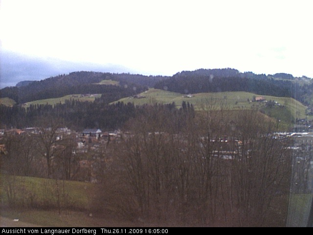 Webcam-Bild: Aussicht vom Dorfberg in Langnau 20091126-160500