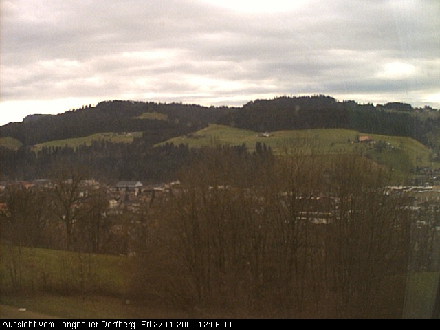 Webcam-Bild: Aussicht vom Dorfberg in Langnau 20091127-120500