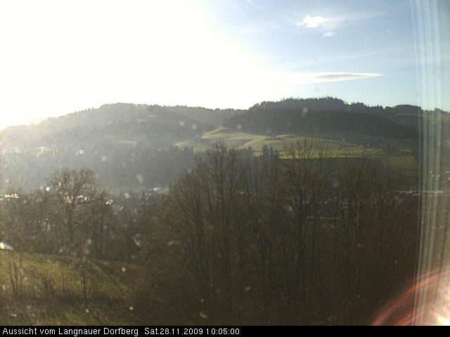 Webcam-Bild: Aussicht vom Dorfberg in Langnau 20091128-100500