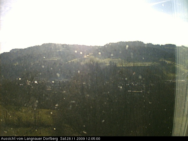 Webcam-Bild: Aussicht vom Dorfberg in Langnau 20091128-120500