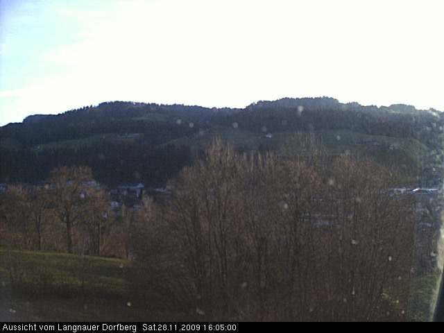 Webcam-Bild: Aussicht vom Dorfberg in Langnau 20091128-160500