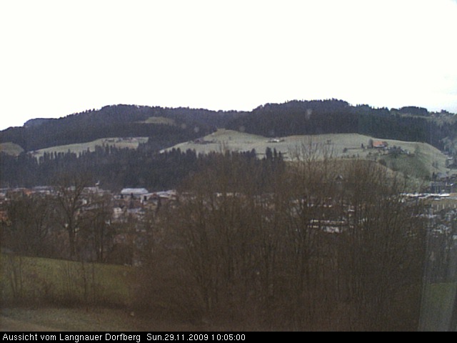 Webcam-Bild: Aussicht vom Dorfberg in Langnau 20091129-100500