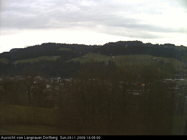 Webcam-Bild: Aussicht vom Dorfberg in Langnau 20091129-160500