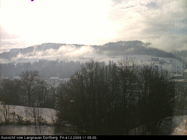Webcam-Bild: Aussicht vom Dorfberg in Langnau 20091204-110500